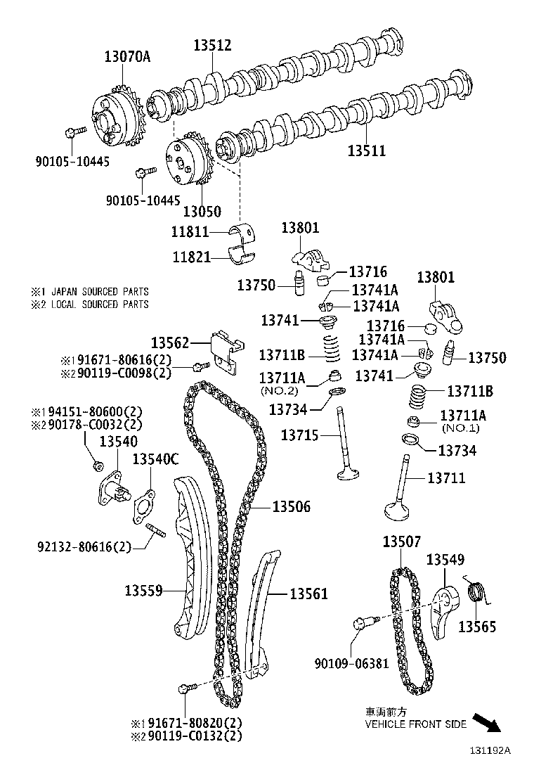 Camshaft & Valve