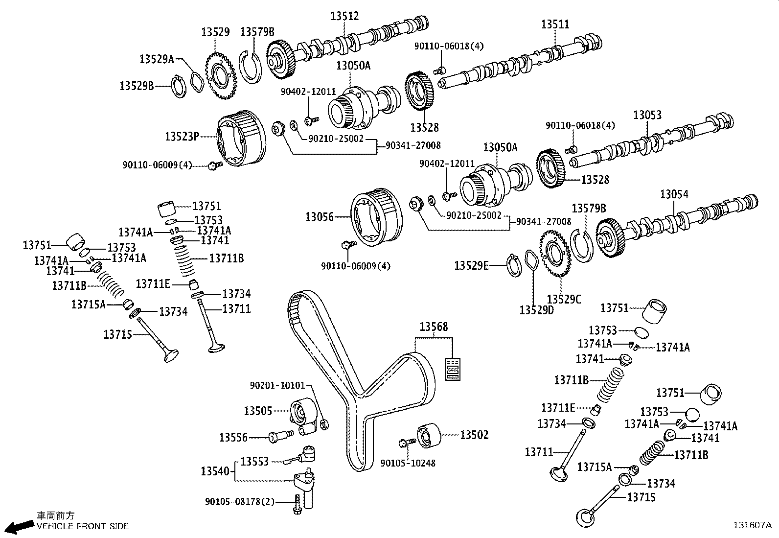 Camshaft & Valve