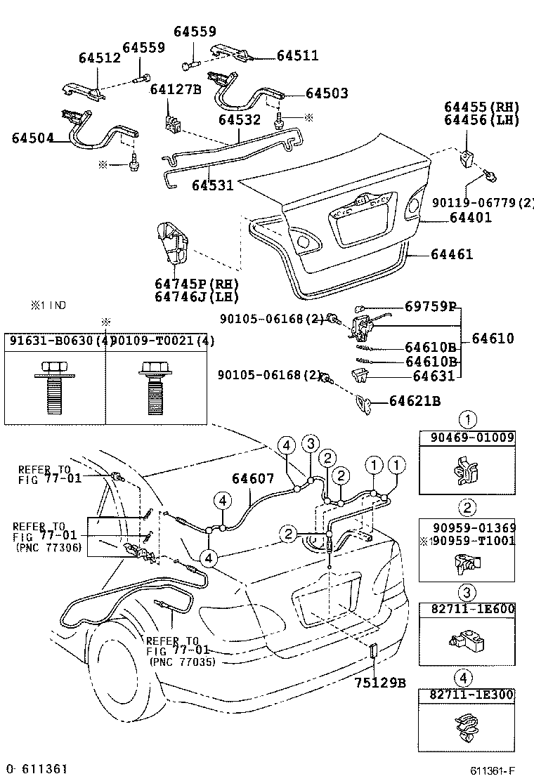 Luggage Compartment Door & Lock