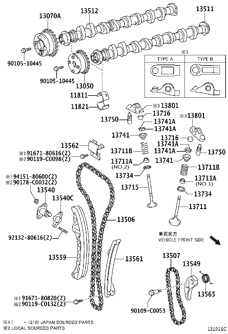 Camshaft & Valve