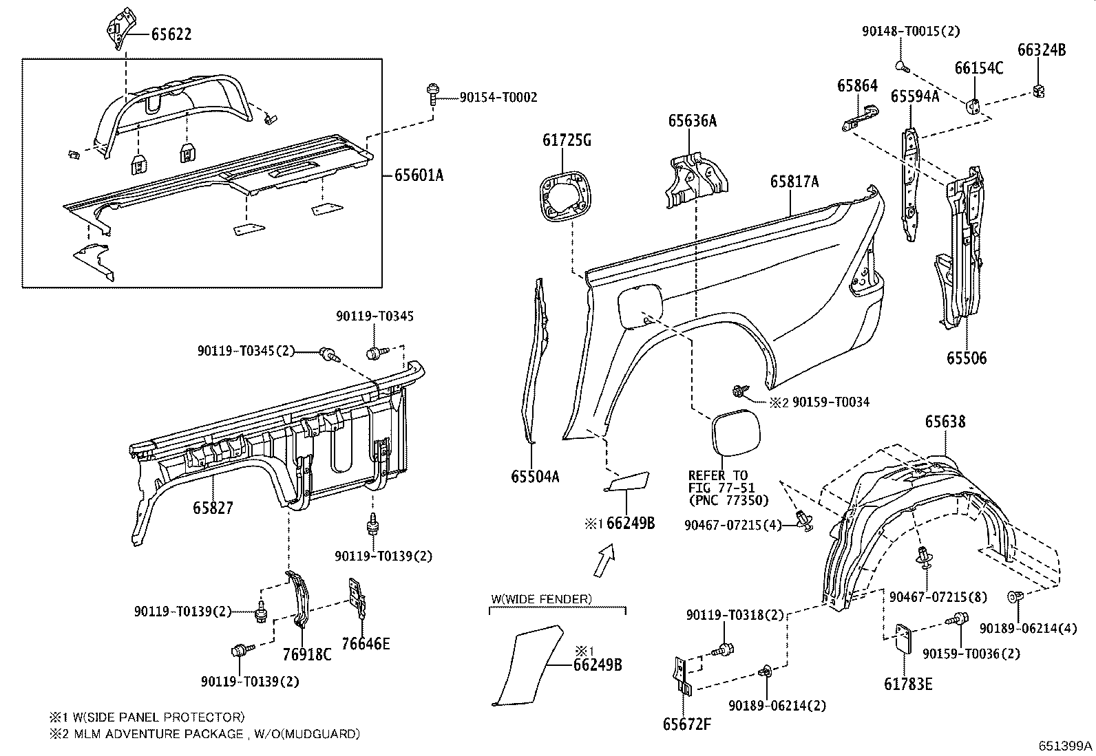 Rear Body Side Panel