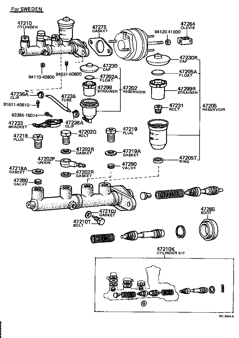 Brake Master Cylinder