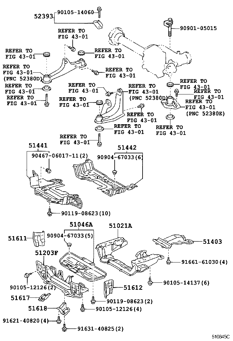 Suspension Crossmember & Under Cover