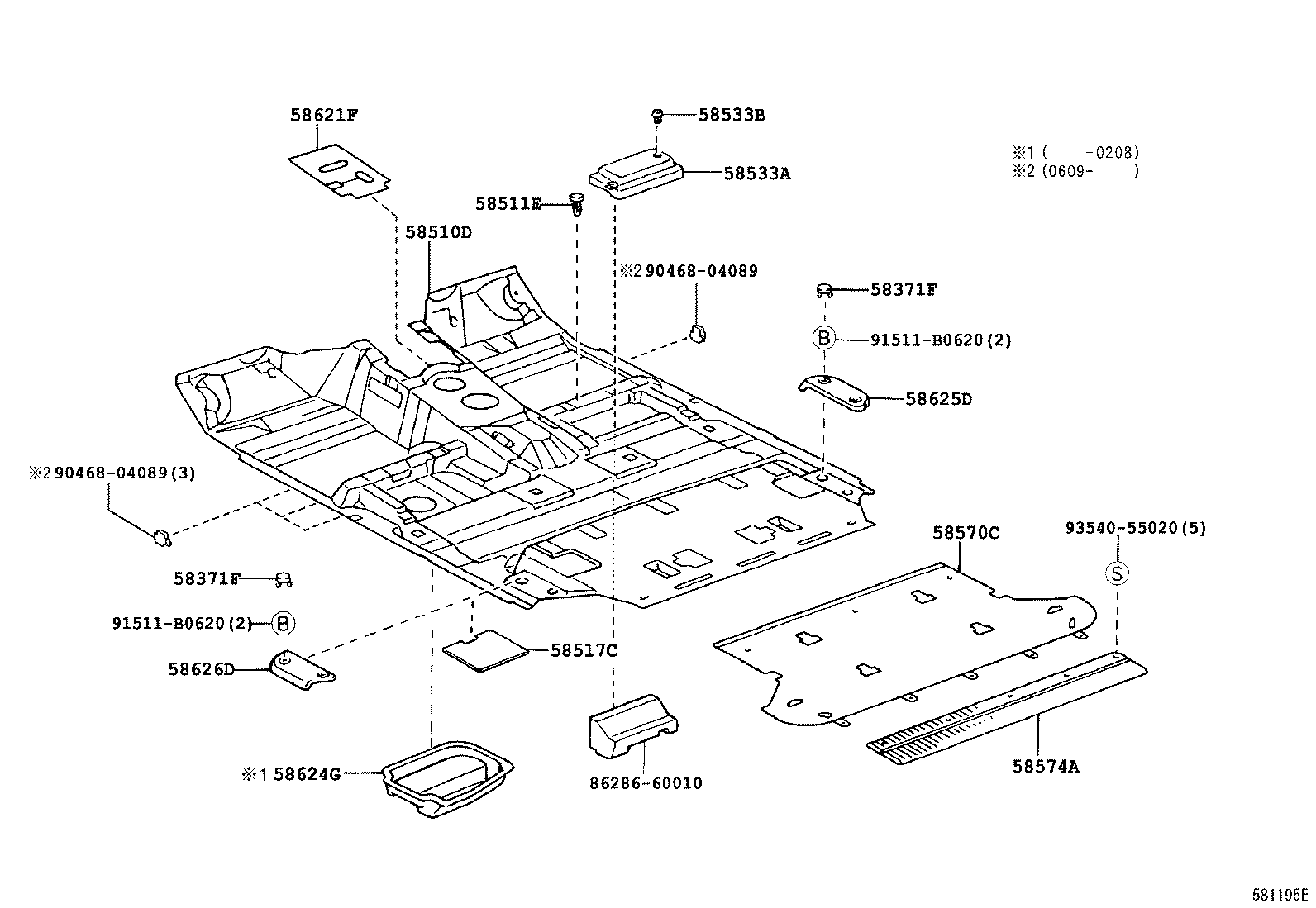 Floor Mat & Silencer Pad
