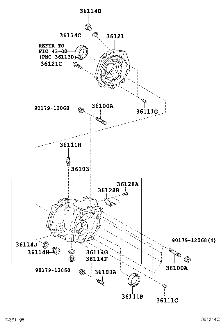 Transfer Case & Extension Housing