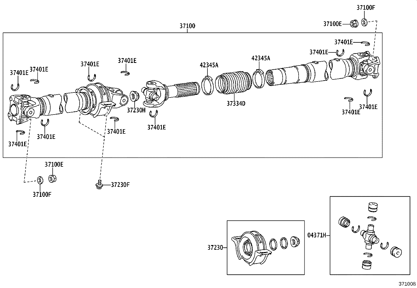 Propeller Shaft & Universal Joint