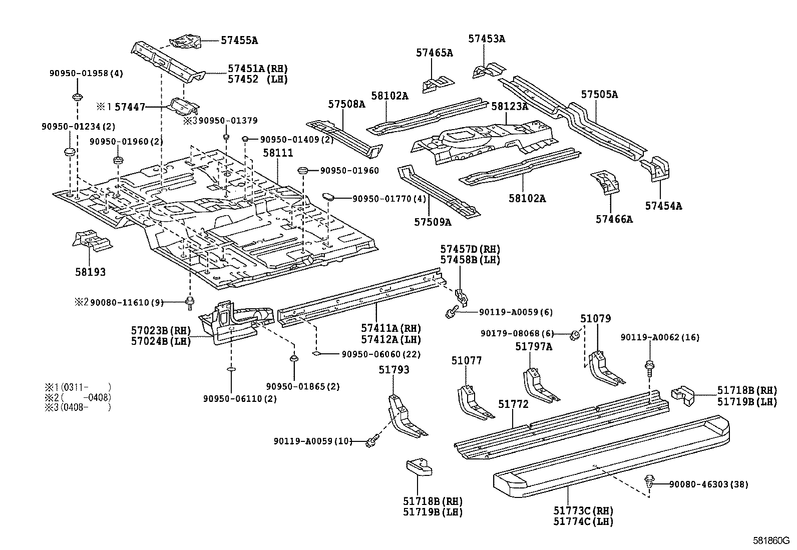 Front Floor Panel