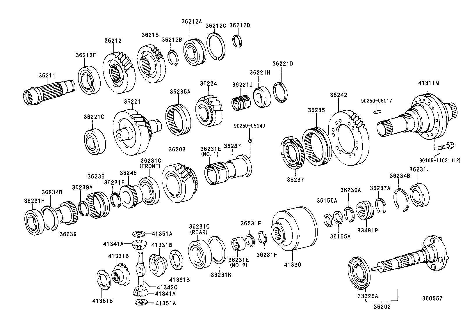 Transfer Gear