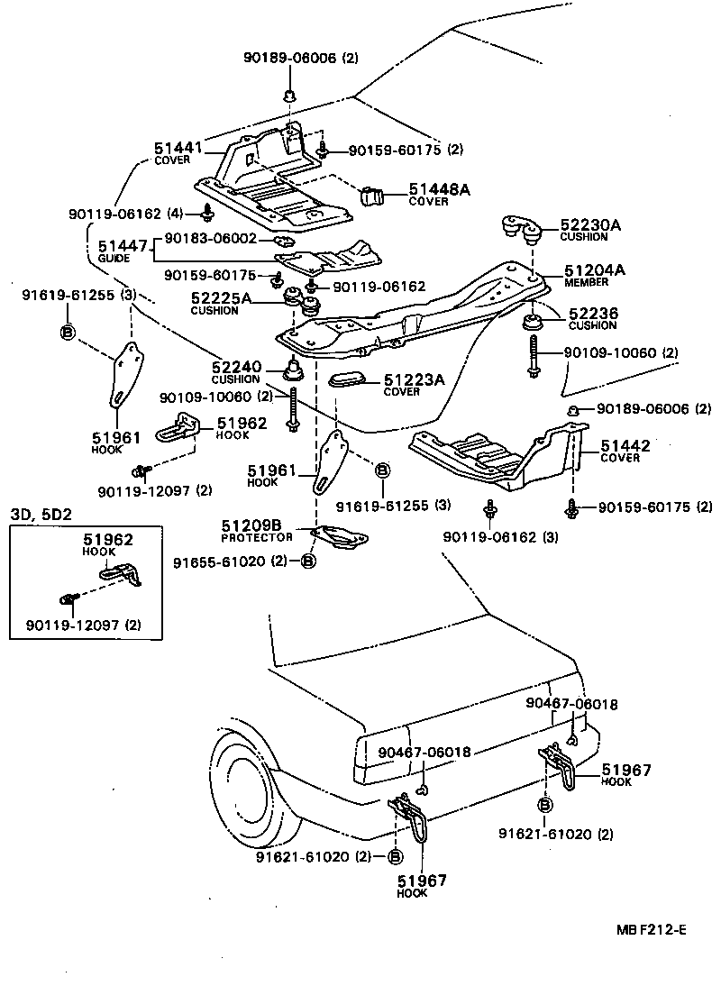 Suspension Crossmember & Under Cover