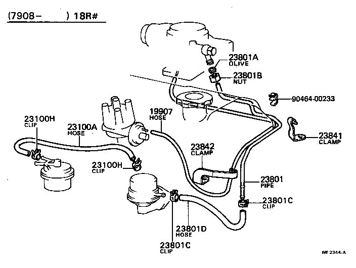Fuel Pipe Clamp