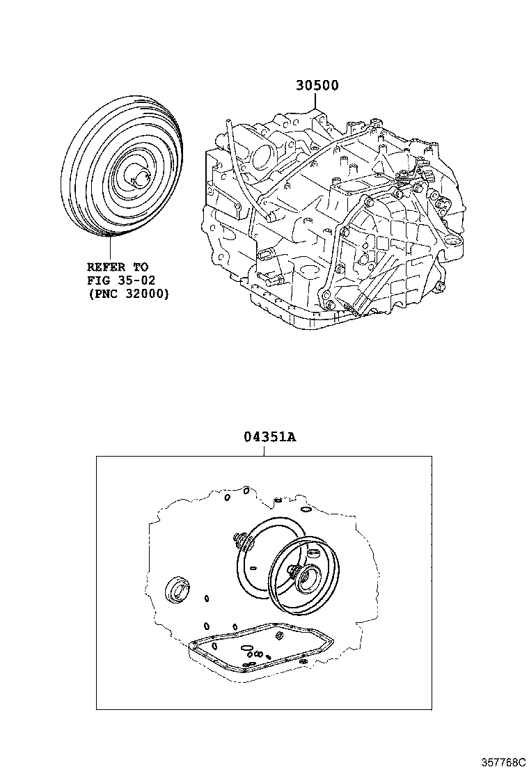 Transaxle Or Transmission Assy & Gasket Kit