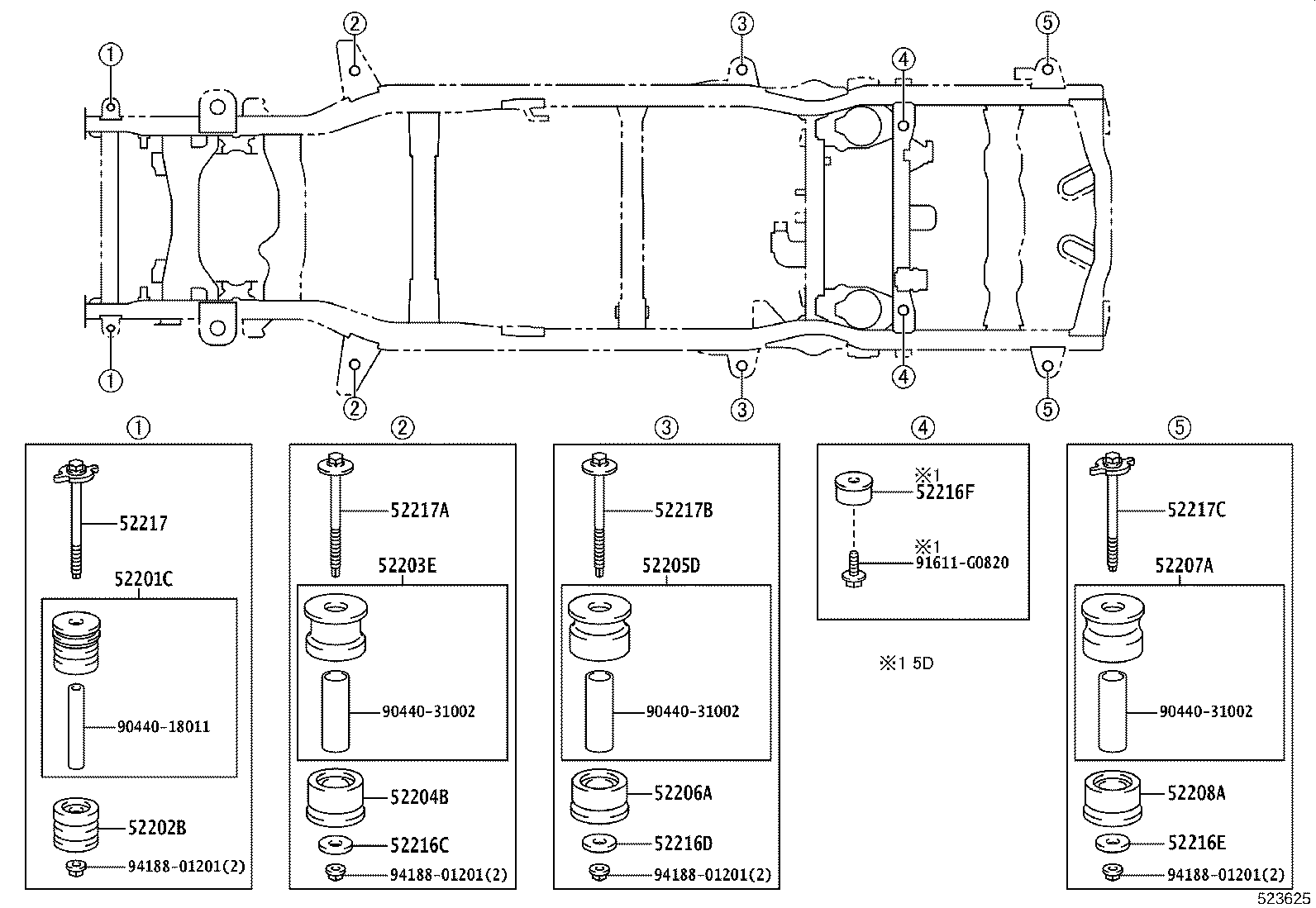 Cab Mounting & Body Mounting