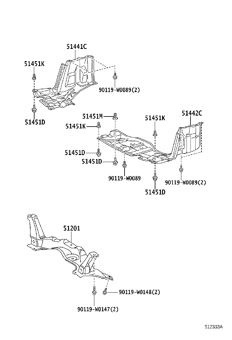 Suspension Crossmember & Under Cover