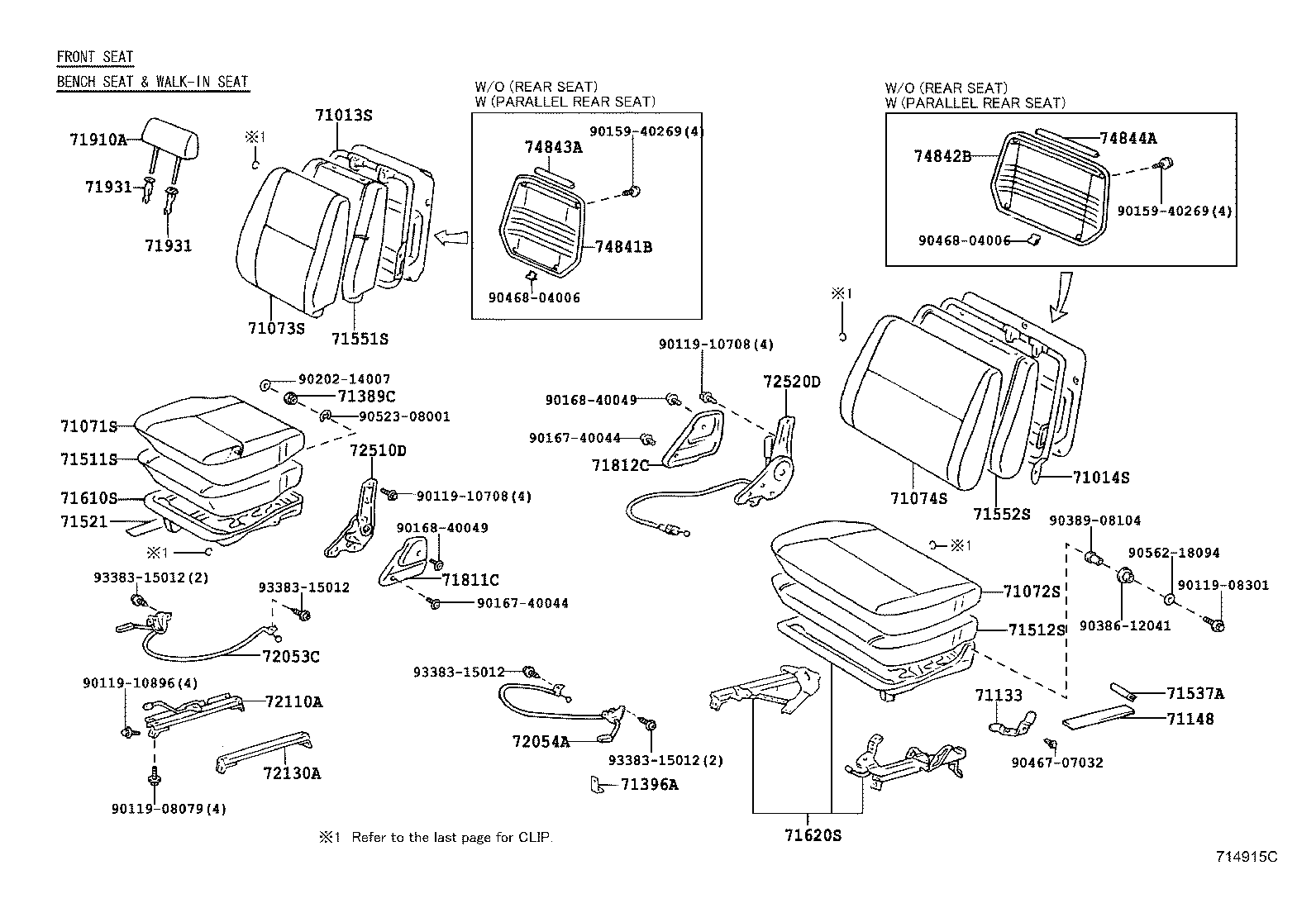 Seat & Seat Track