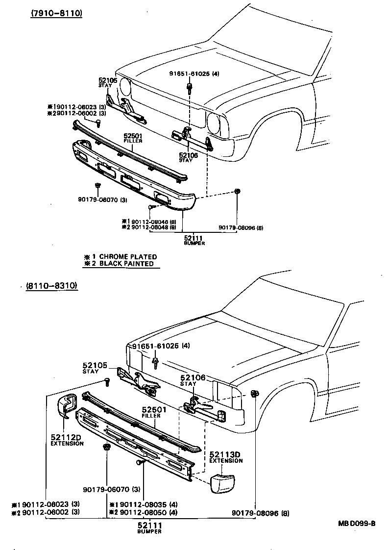 Front Bumper Bumper Stay