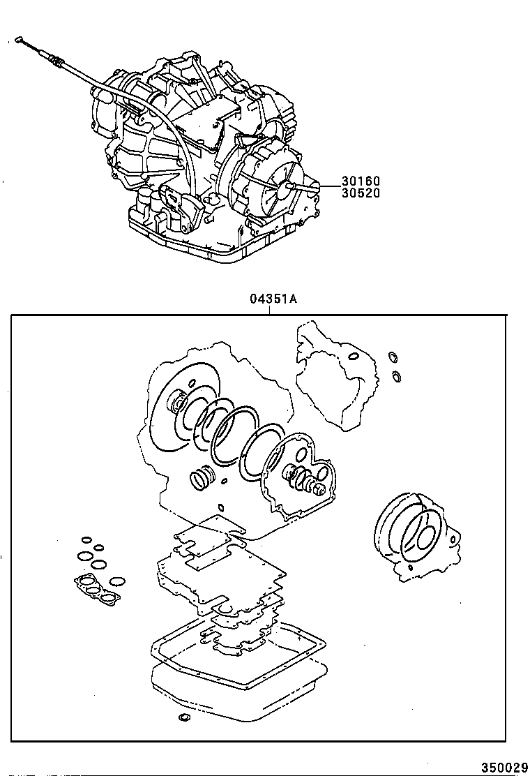 Transaxle Or Transmission Assy & Gasket Kit