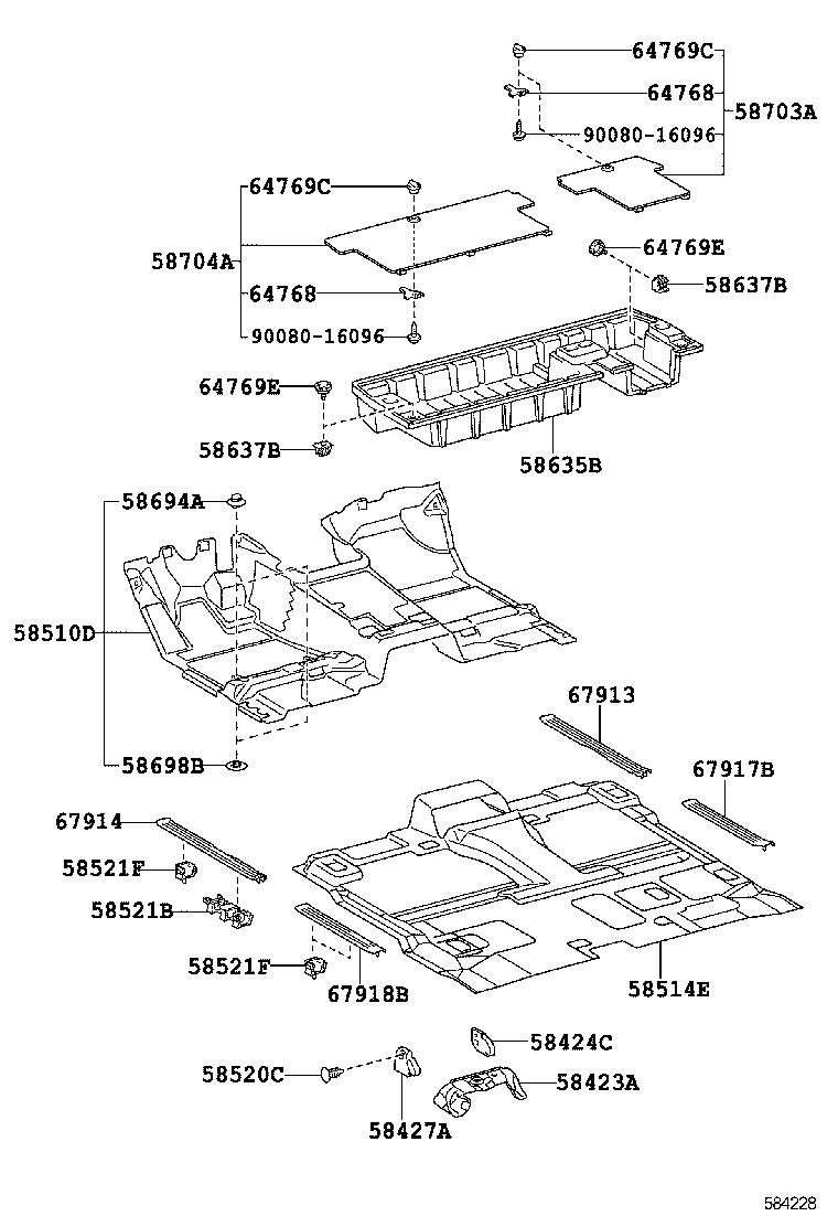 Floor Mat & Silencer Pad