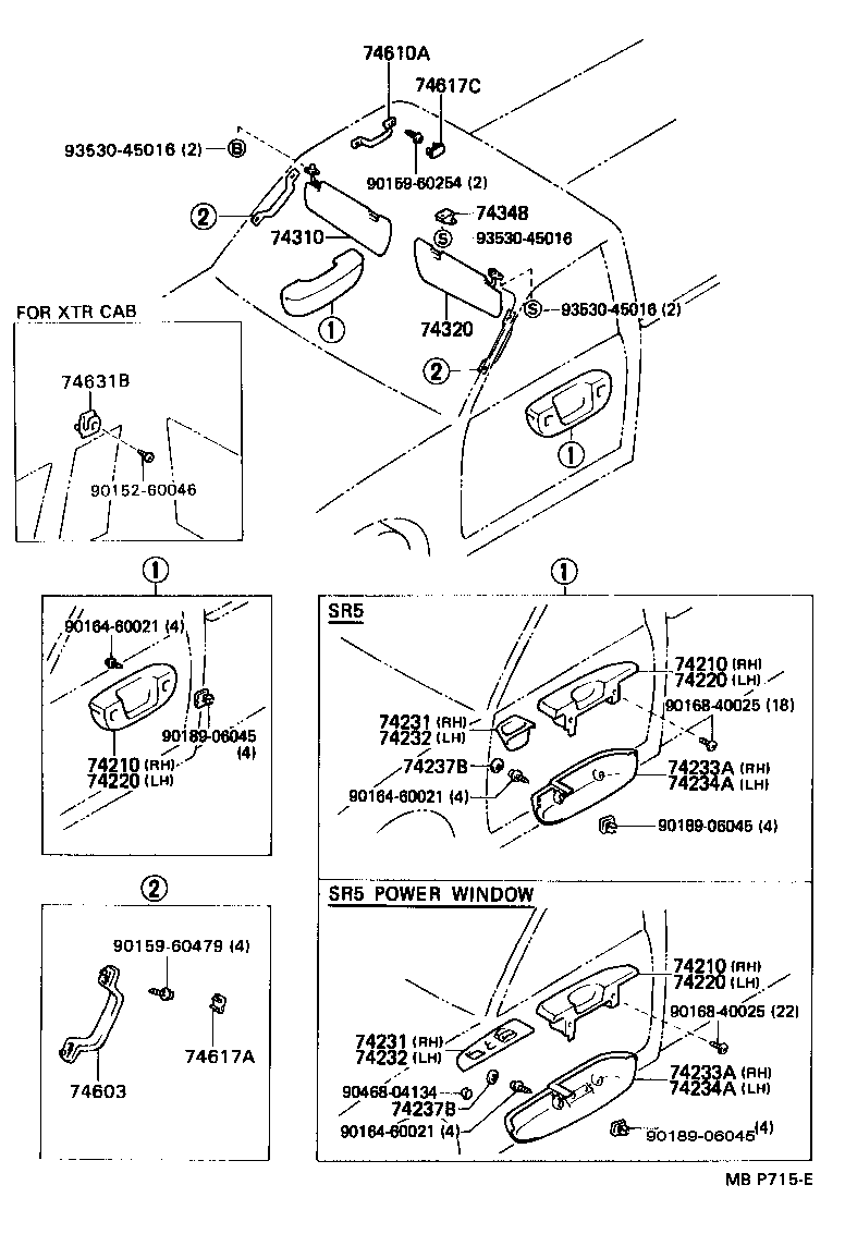 Armrest Visor