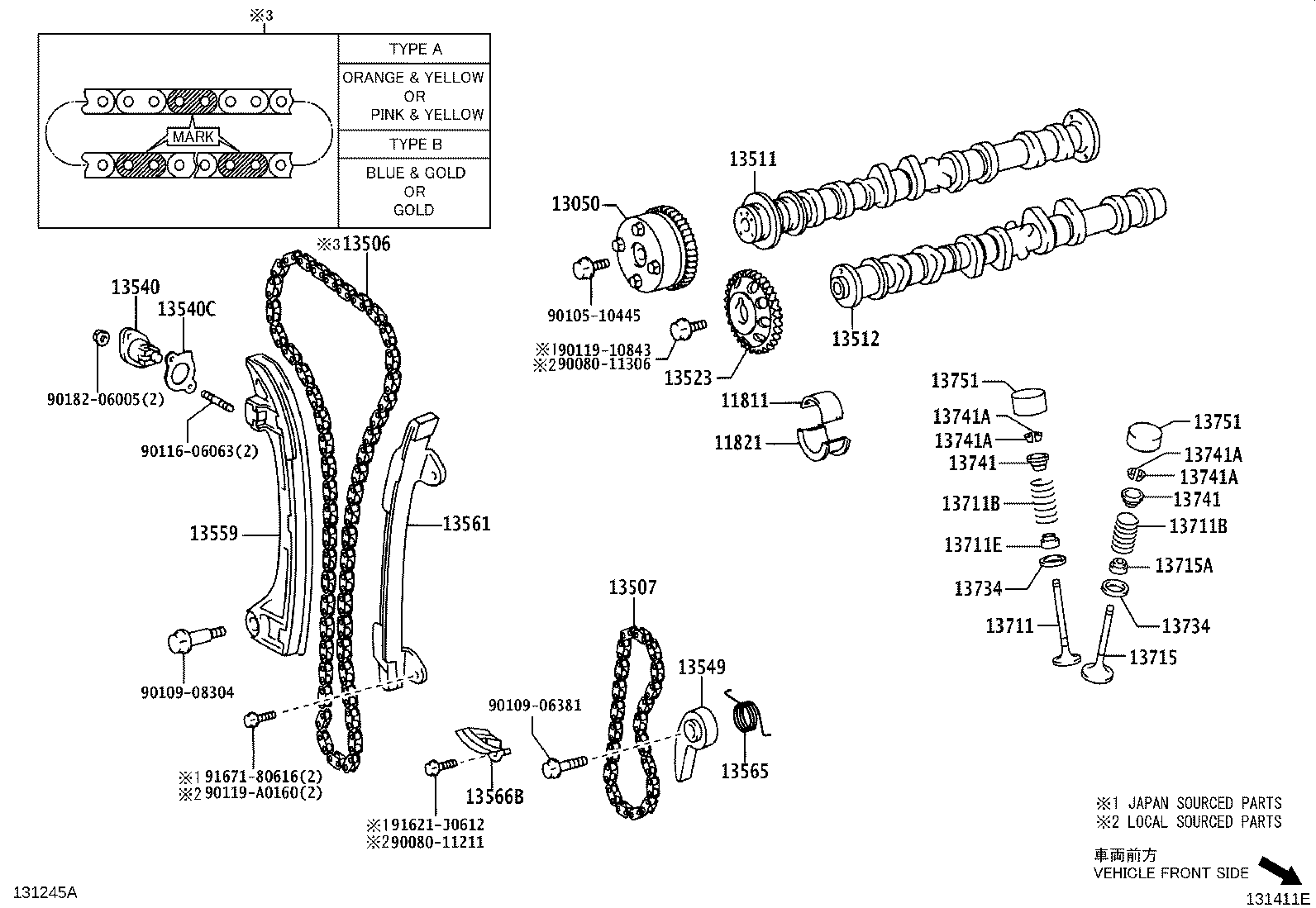 Camshaft & Valve