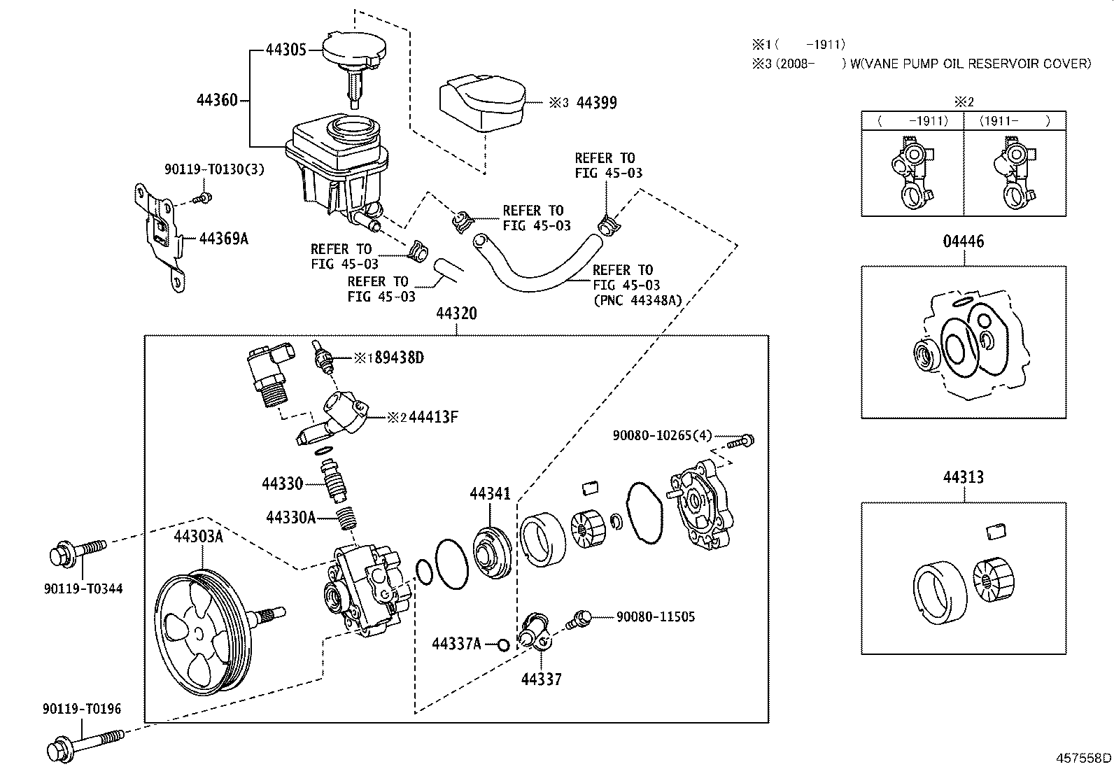 Vane Pump & Reservoir