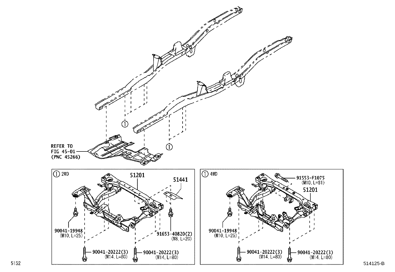 Suspension Crossmember & Under Cover