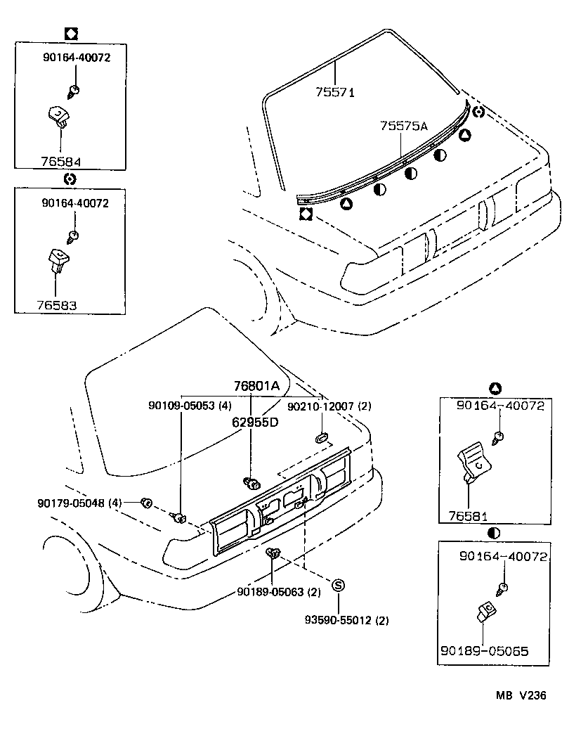 Rear Moulding