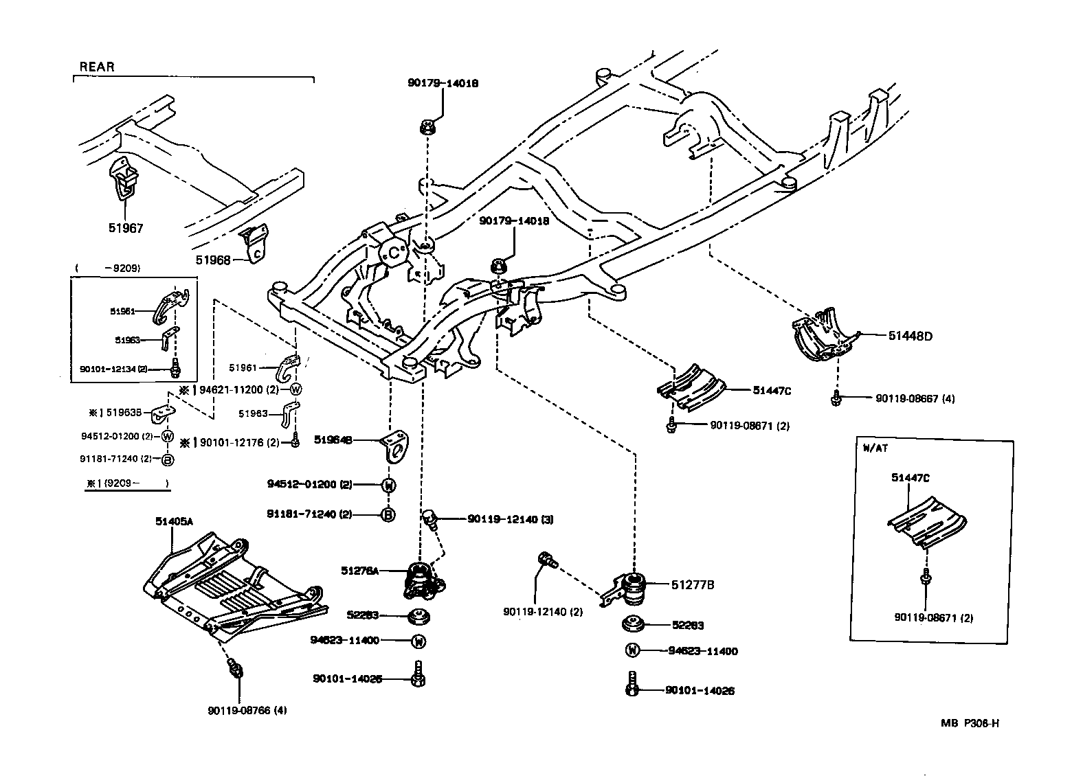 Suspension Crossmember & Under Cover