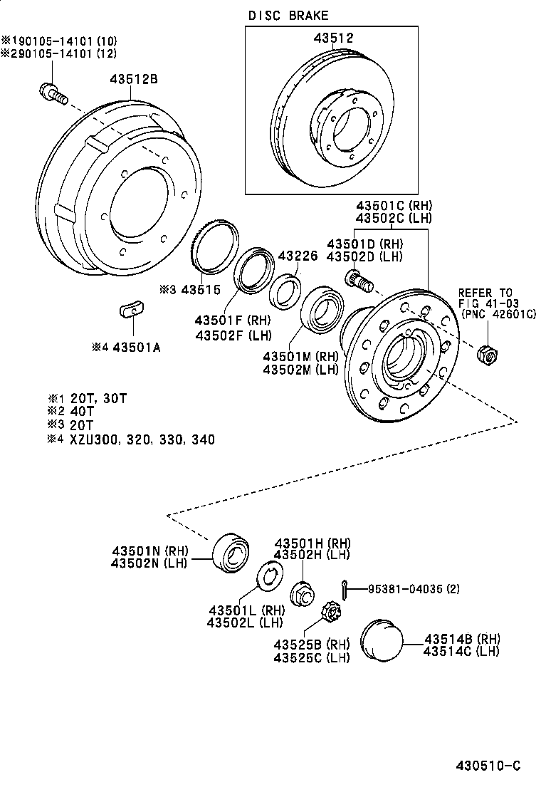 Front Axle Hub