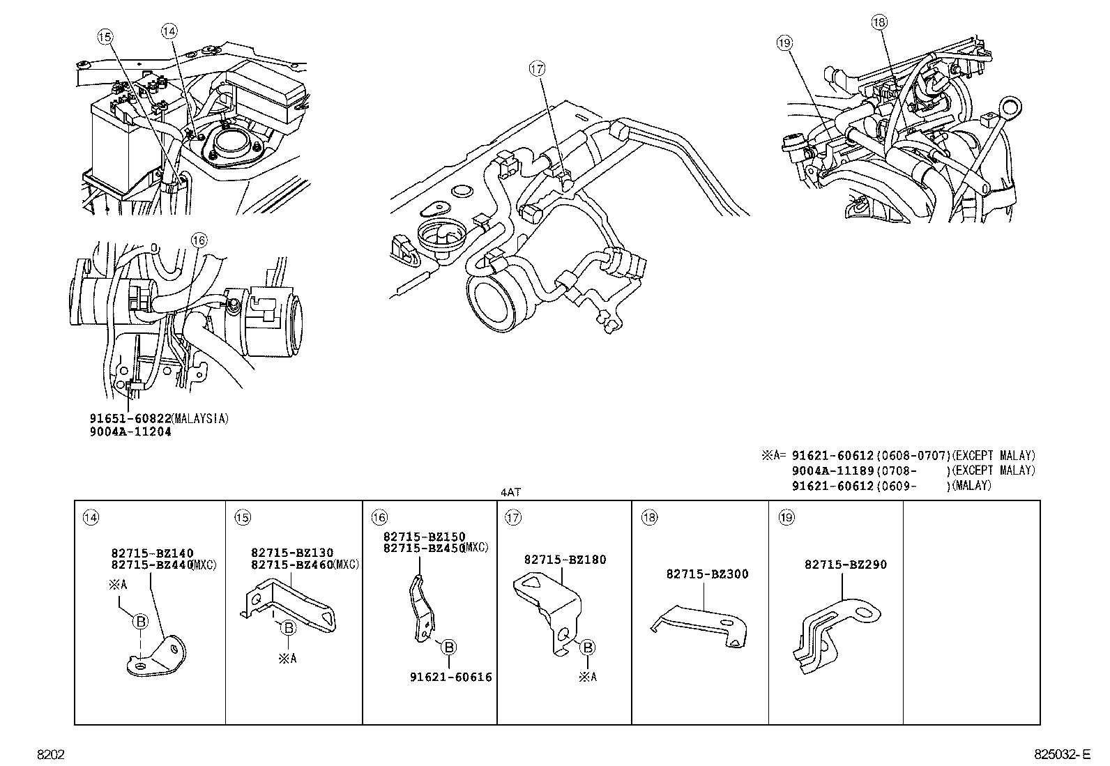 Wiring & Clamp