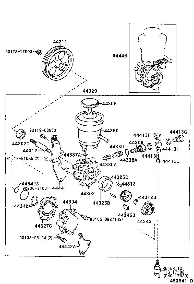 Vane Pump & Reservoir