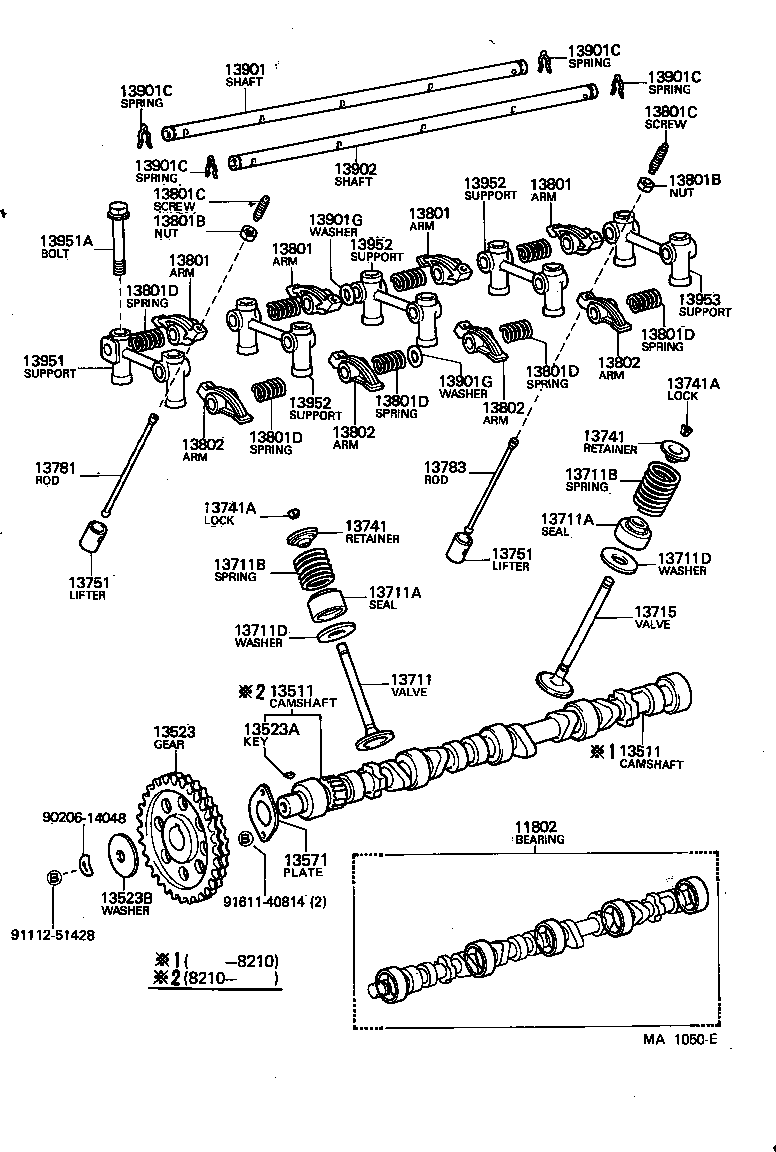 Camshaft & Valve