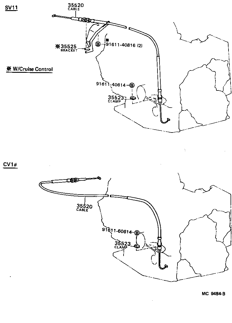 Throttle Link & Valve Lever