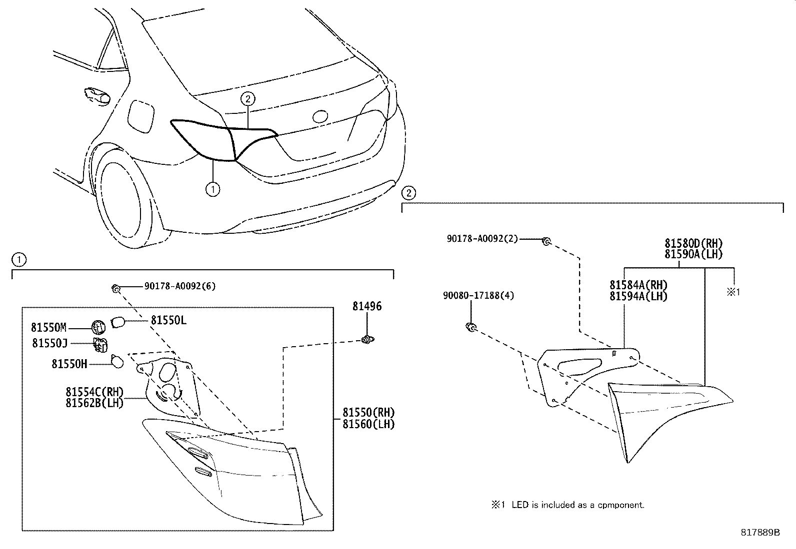 Rear Combination Lamp