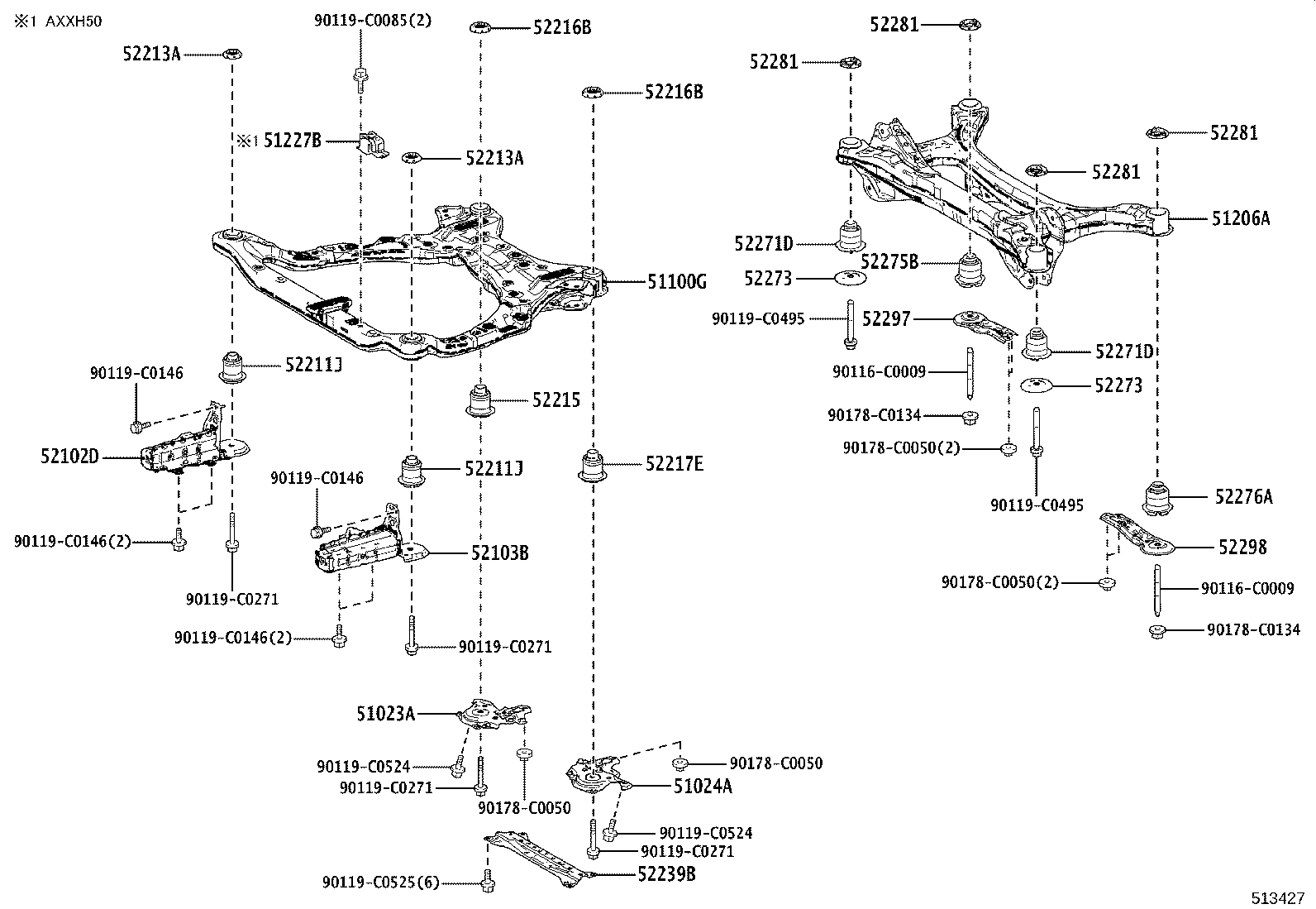 Suspension Crossmember & Under Cover