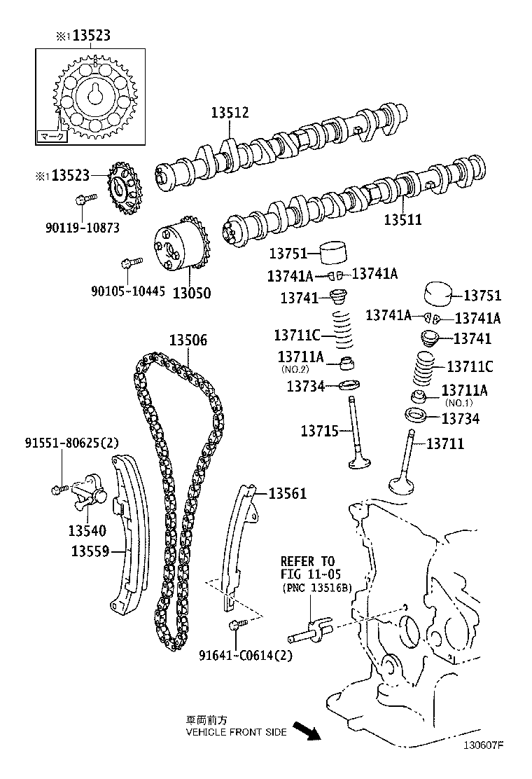 Camshaft & Valve