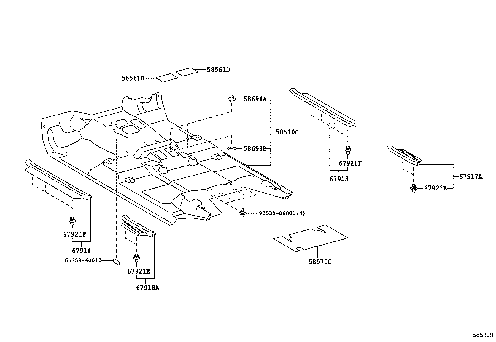 Floor Mat & Silencer Pad