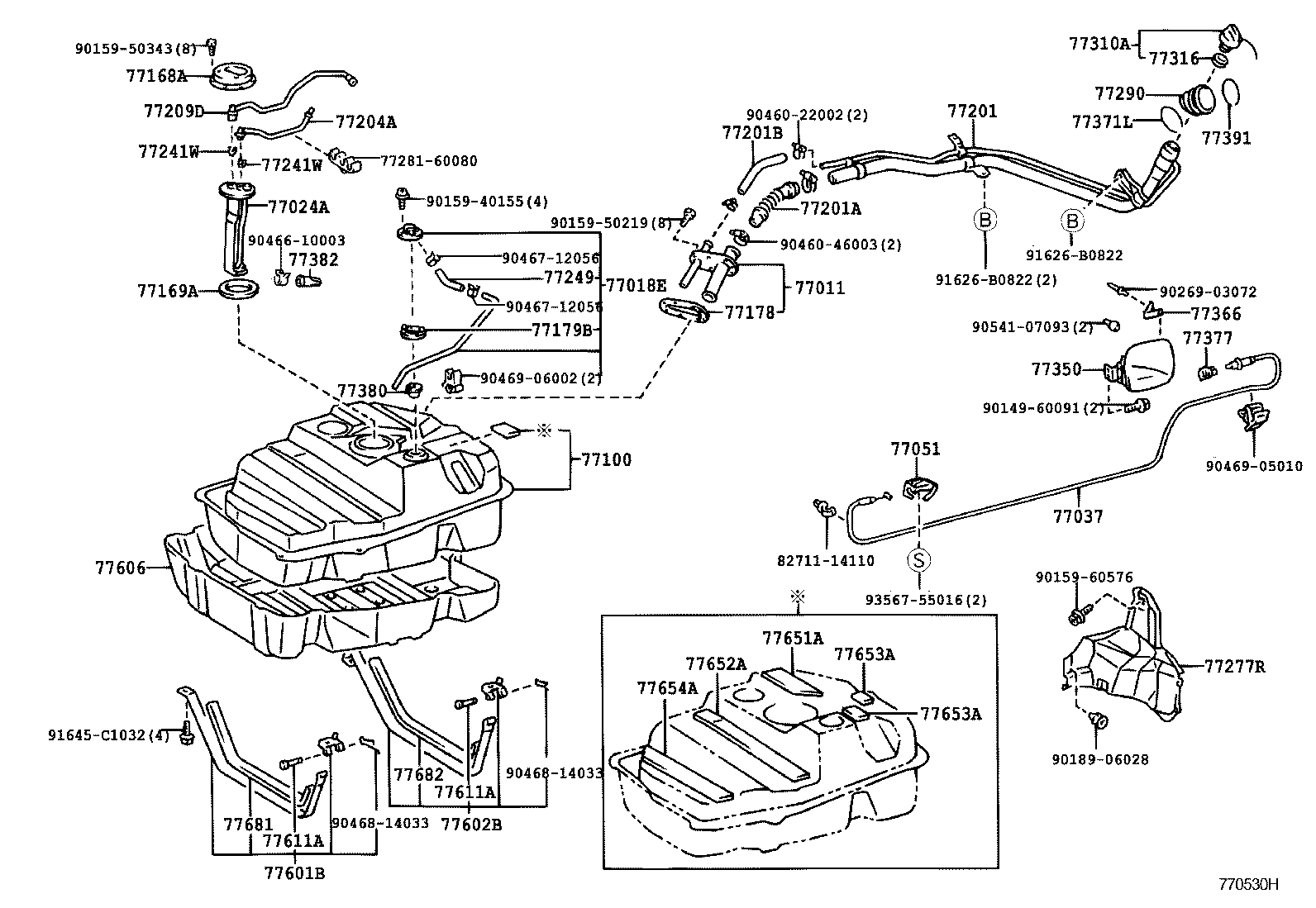 Fuel Tank & Tube