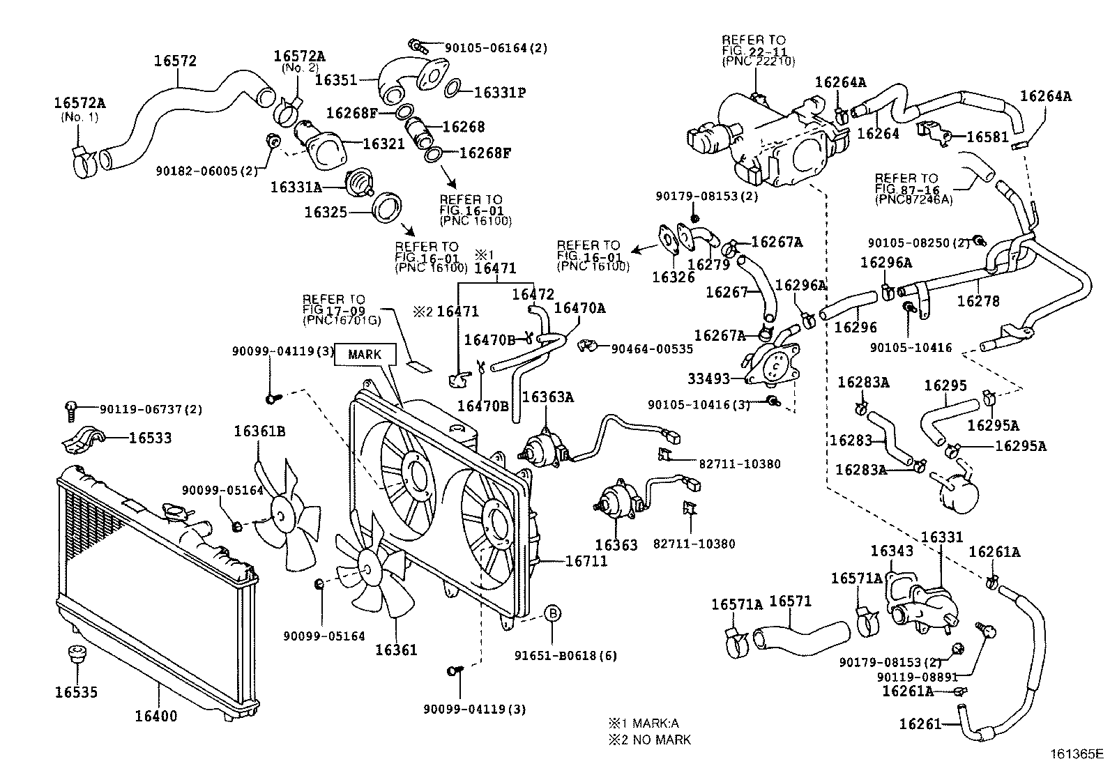 Radiator Water Outlet
