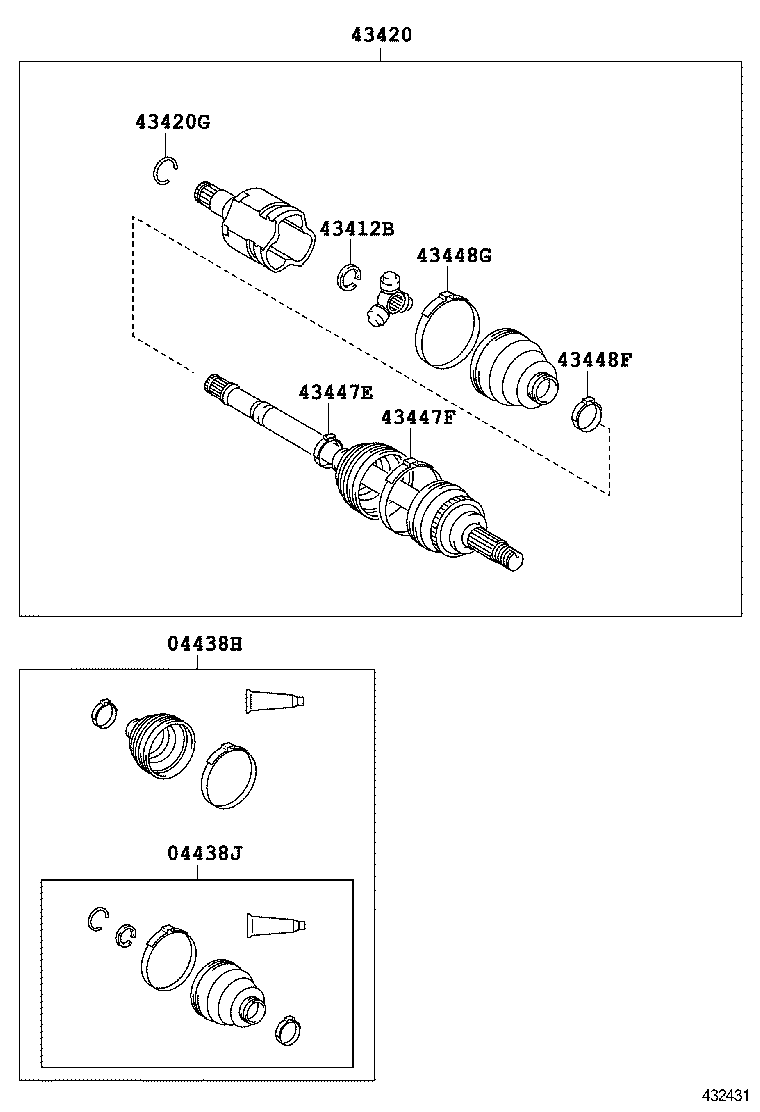 Front Drive Shaft