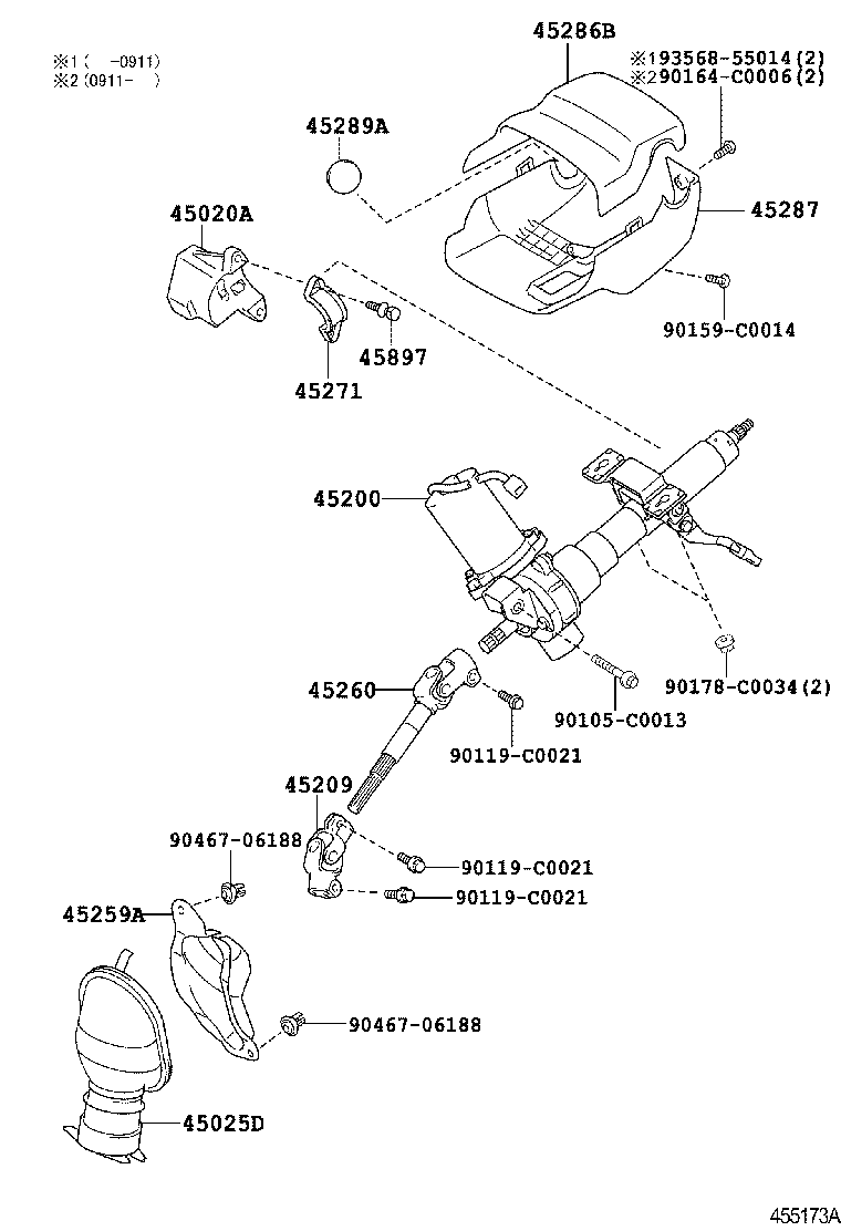 Steering Column & Shaft