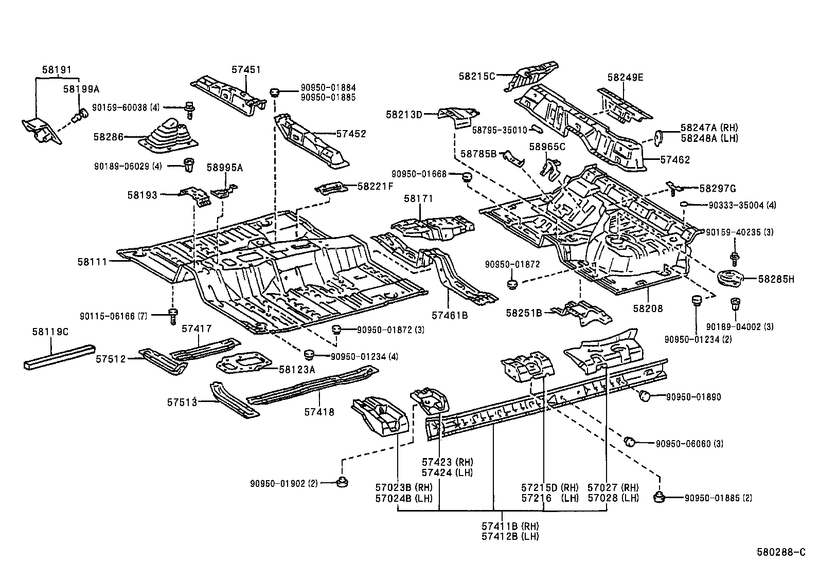 Front Floor Panel