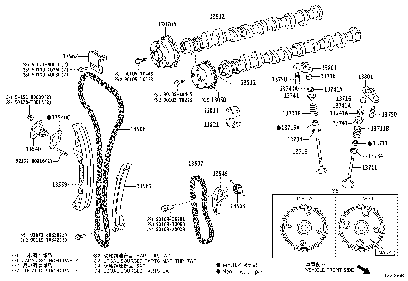 Camshaft & Valve