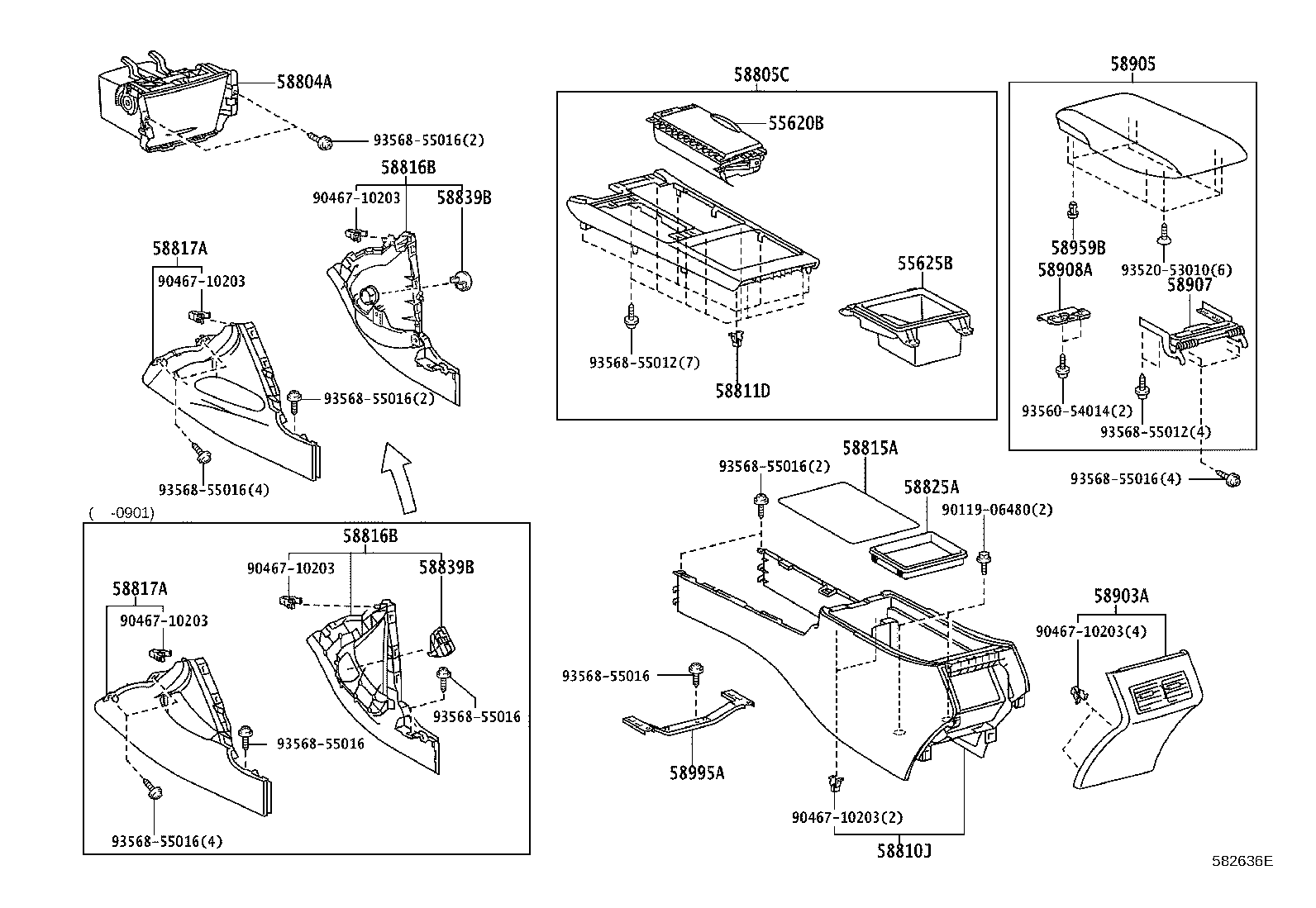 Console Box & Bracket