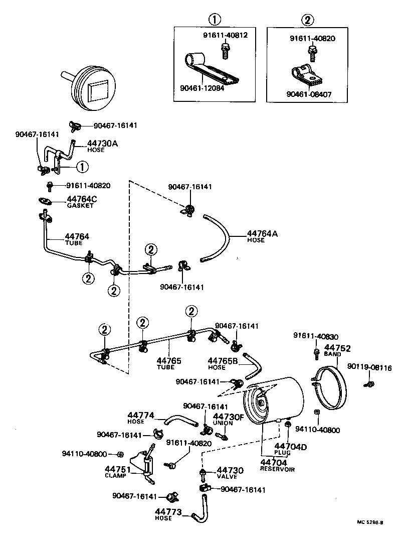 Brake Booster & Vacuum Tube