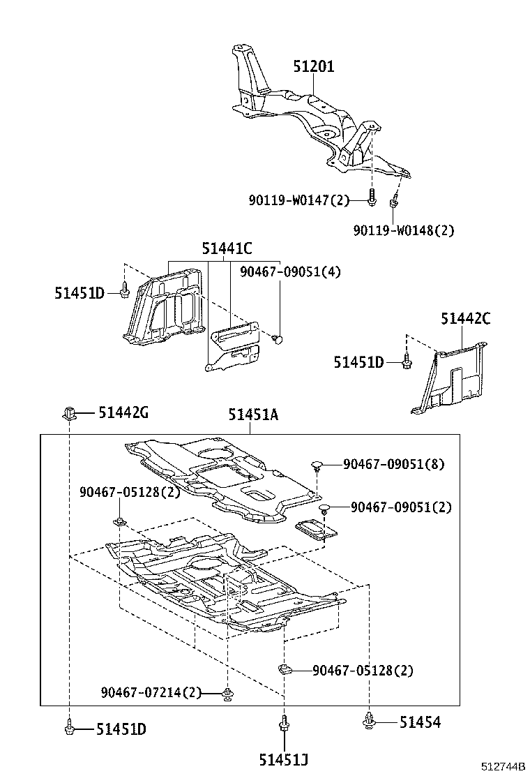 Suspension Crossmember & Under Cover