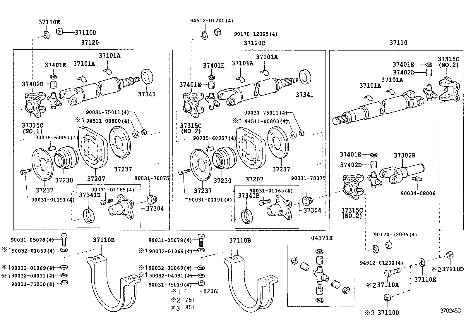 Propeller Shaft & Universal Joint