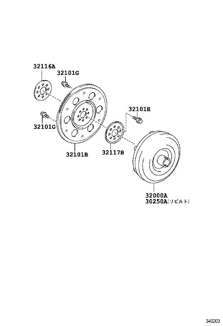 Torque Converter Front Oil Pump