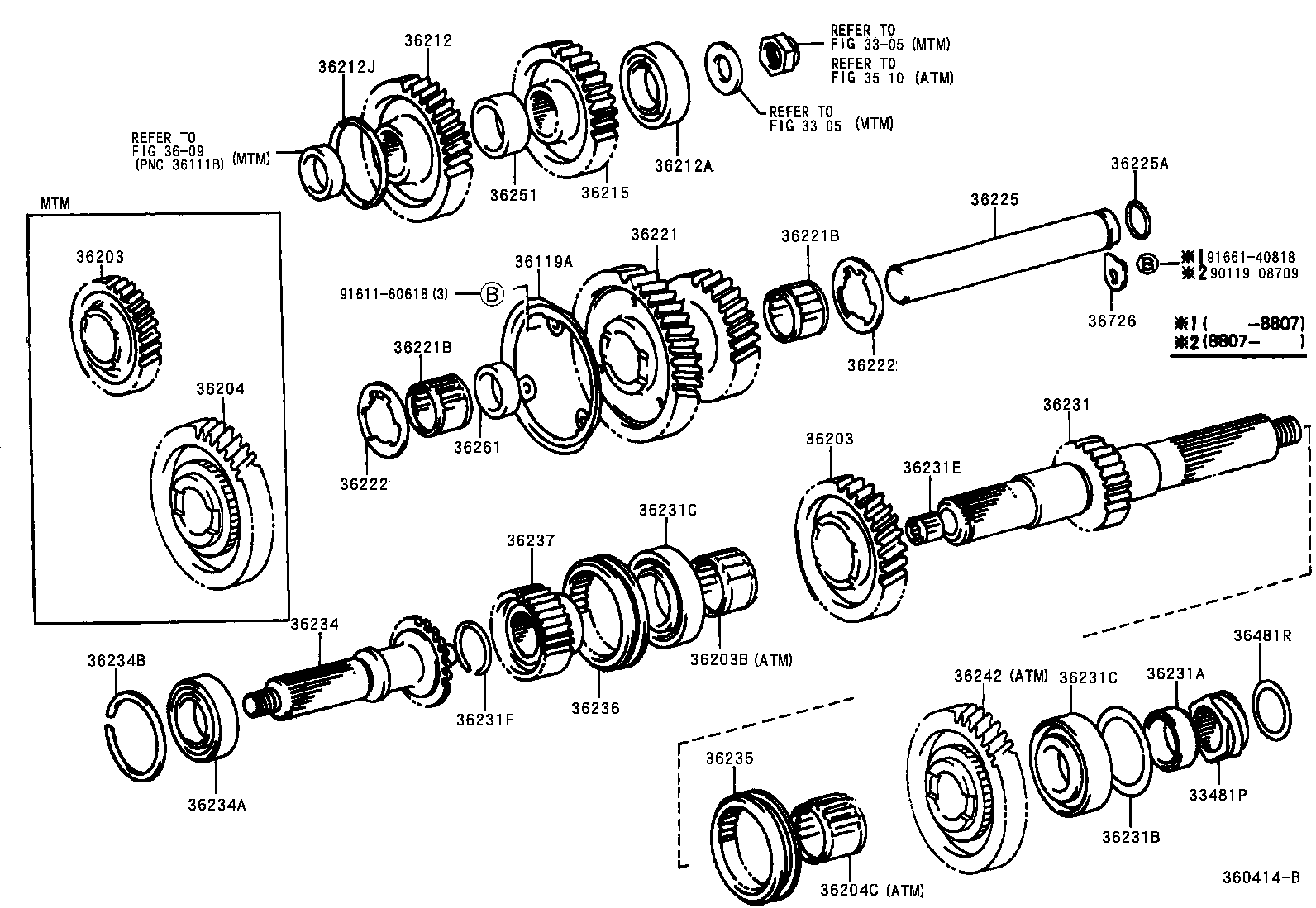 Transfer Gear