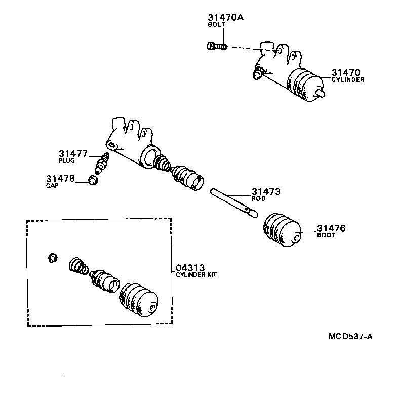 Clutch Release Cylinder