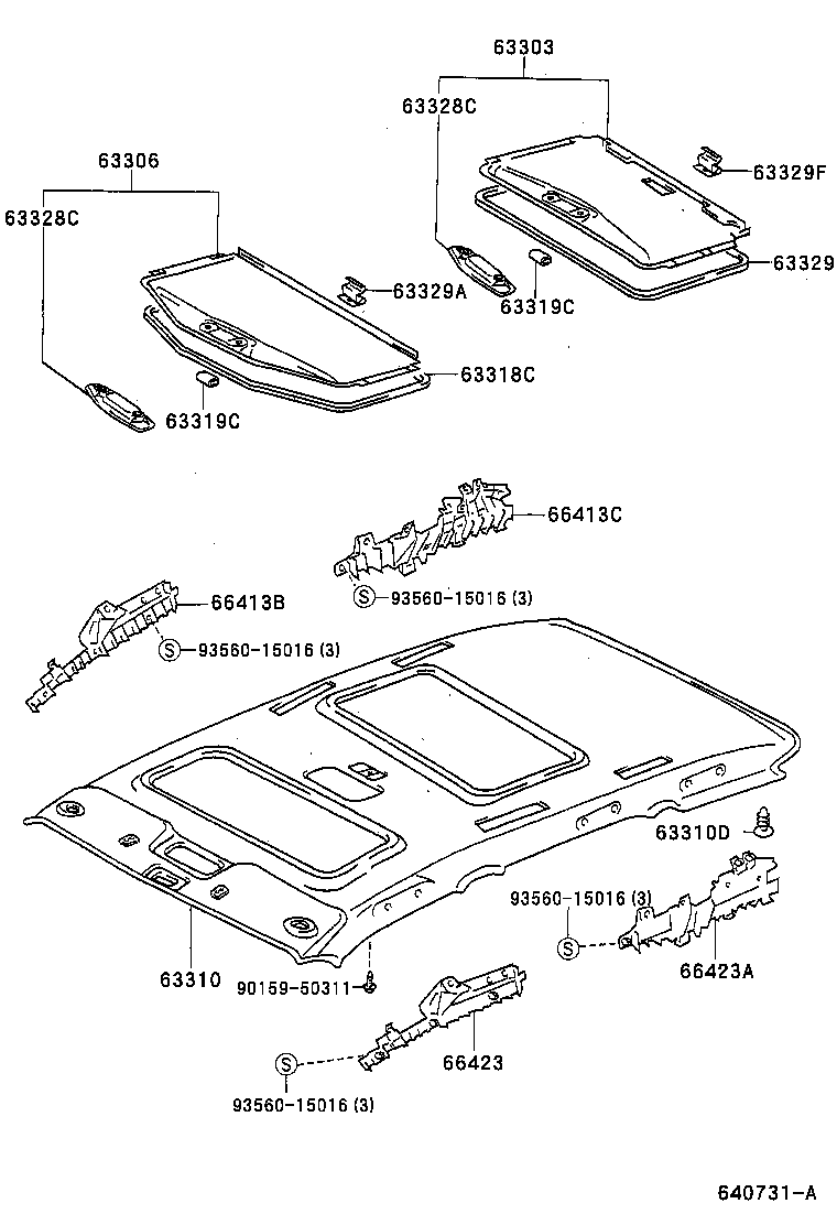 Headlining & Silencer Pad